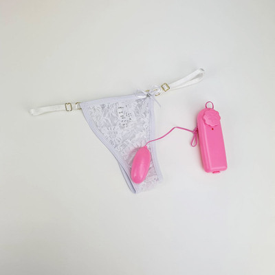 Foto 2 do produto Calcinha com Cápsula Vibratória Multivelocidade - Pimenta Sexy Tanga Bullet | Disponível em 2 Cores