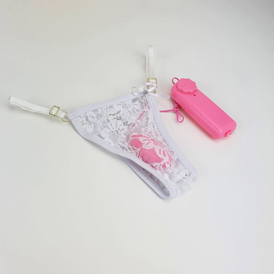 Foto 1 do produto Calcinha com Cápsula Vibratória Multivelocidade - Pimenta Sexy Tanga Bullet | Disponível em 2 Cores