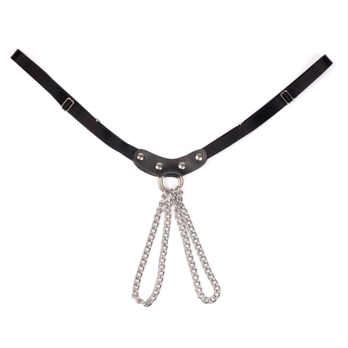 Calcinha Dominadora com Correntes | New Star Couros - 2