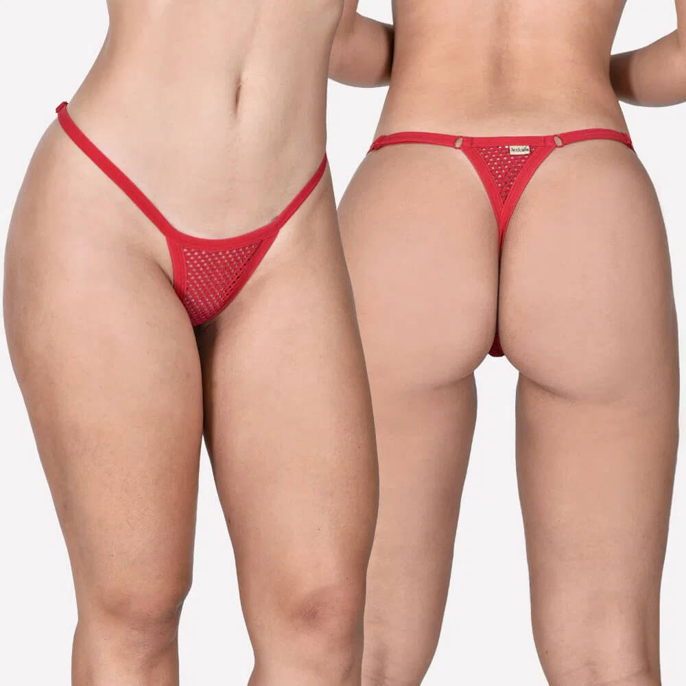 Calcinha Fio Dental Parecida - Sensualle | Disponível em 6 Cores - 6