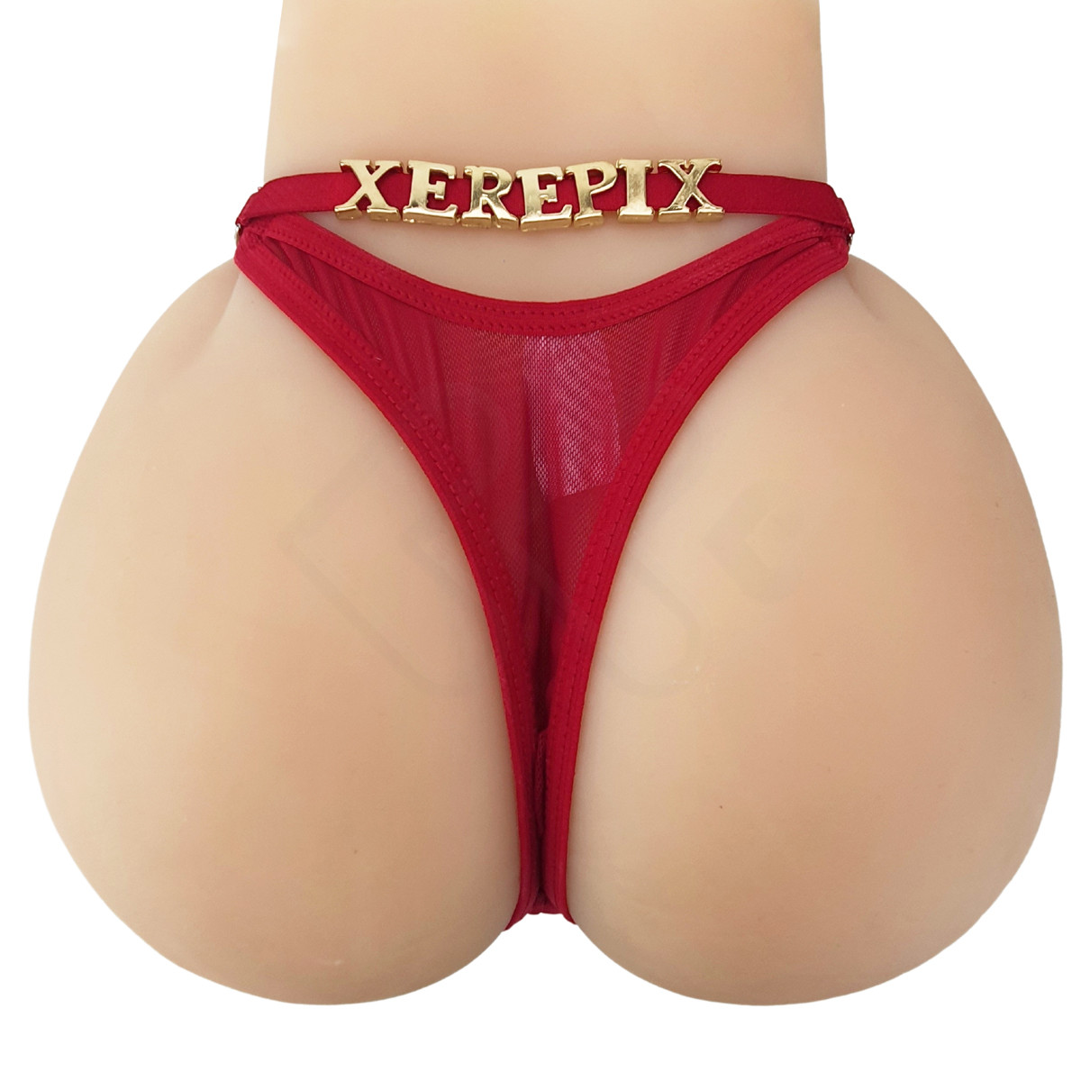 Calcinha Fio Dental em Tule com Estampas e Detalhes de Lacinhos - Doce Olhar Moda Íntima - Tamanho Único | Disponível em 3 Cores e 9 Frases - 24