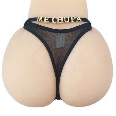 Foto 27 do produto Calcinha Fio Dental em Tule com Estampas e Detalhes de Lacinhos - Doce Olhar Moda Íntima - Tamanho Único | Disponível em 3 Cores e 9 Frases