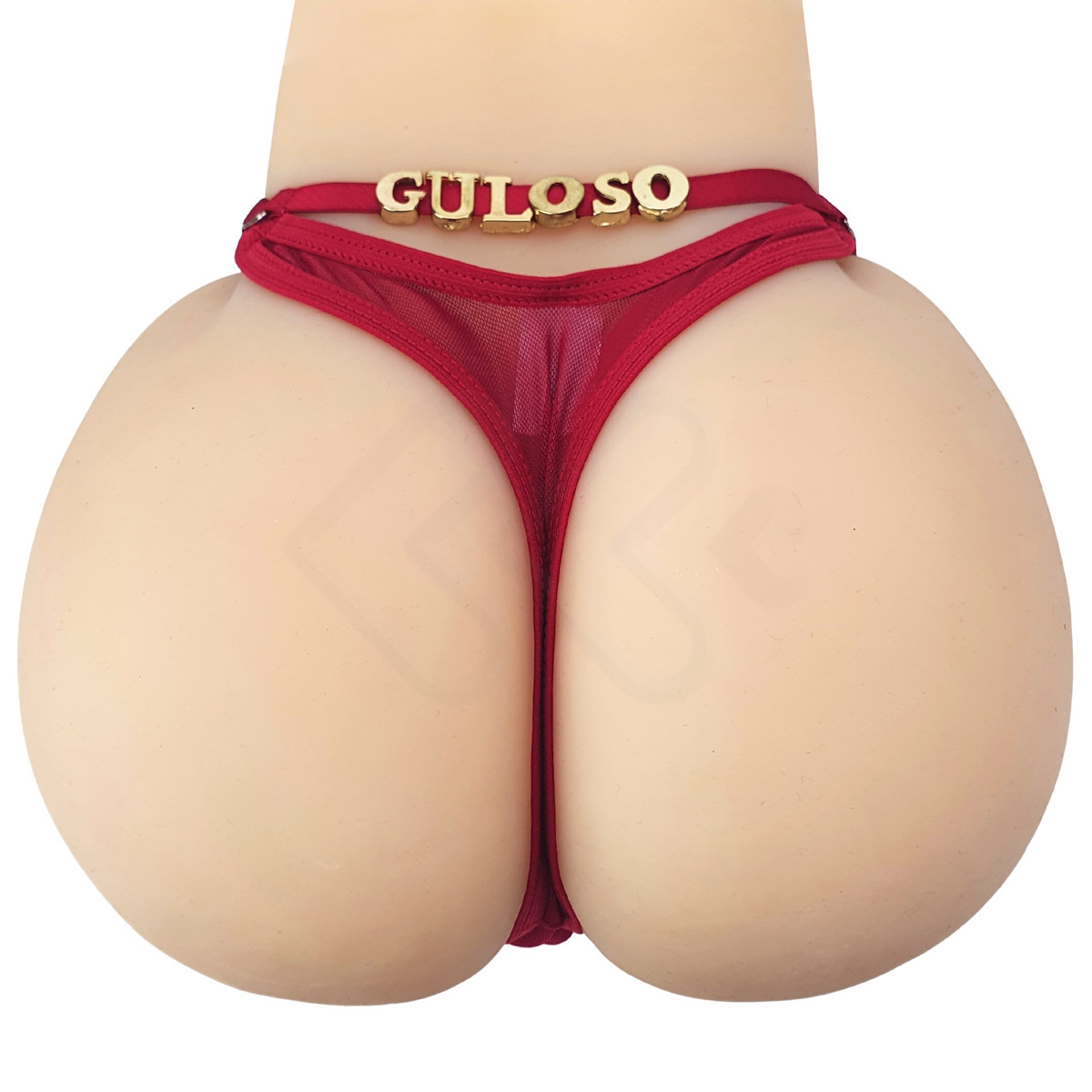 Calcinha Fio Dental em Tule com Estampas e Detalhes de Lacinhos - Doce Olhar Moda Íntima - Tamanho Único | Disponível em 3 Cores e 9 Frases - 29