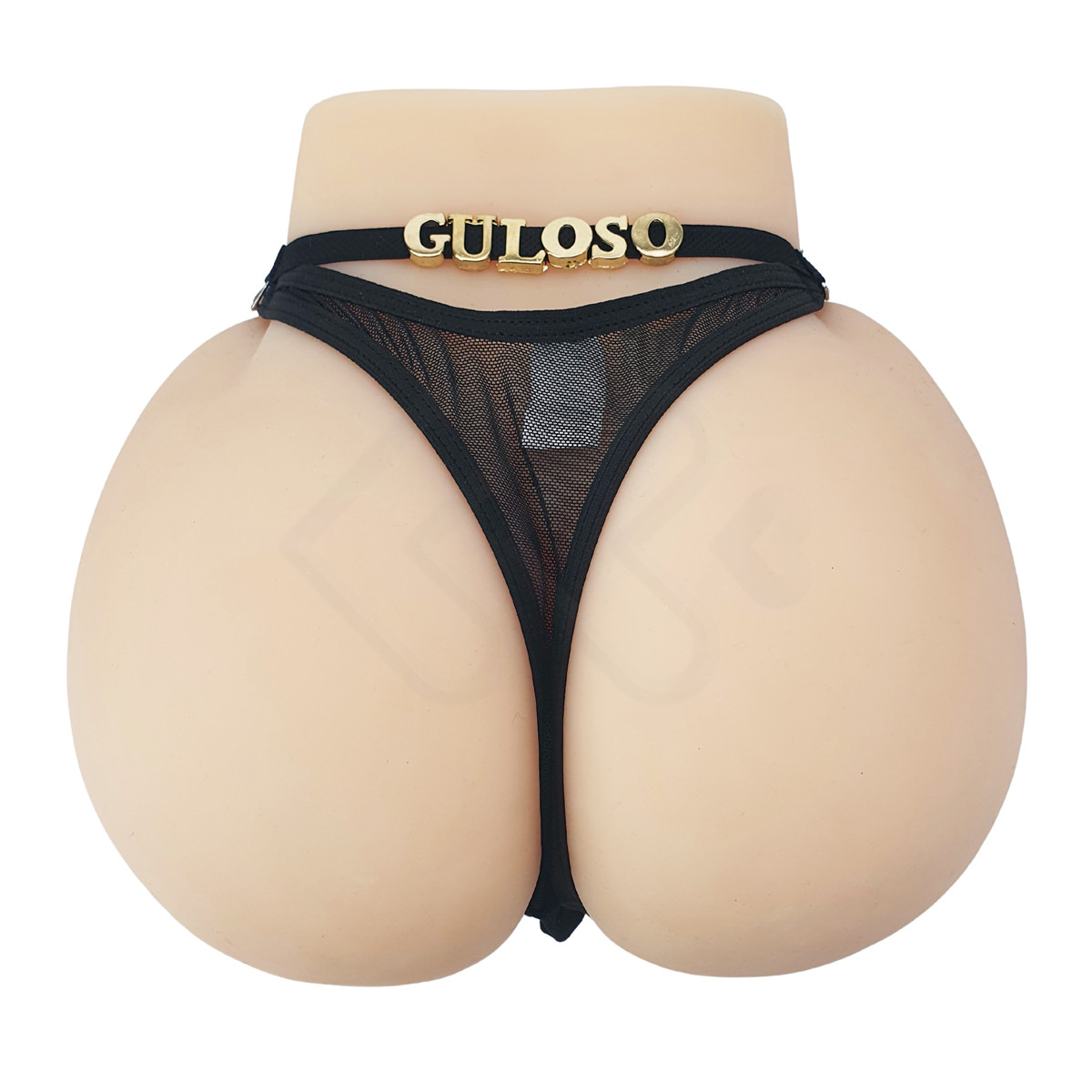 Calcinha Fio Dental em Tule com Estampas e Detalhes de Lacinhos - Doce Olhar Moda Íntima - Tamanho Único | Disponível em 3 Cores e 9 Frases - 7