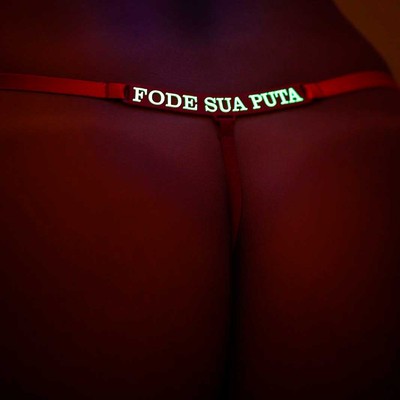 Foto 14 do produto Calcinha Fio Dental em Tule que Brilha no Escuro - Exclusiva Lingerie | Tamanho Único | Disponível em 2 Cores e 9 Frases