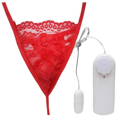 Calcinha em Renda com Estimulador e Controle Remoto - Sexy Fantasy | Tamanho Único