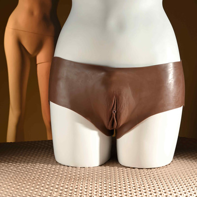 Foto 6 do produto Calcinha em Silicone com Abertura Vaginal - Gender X Undergarments Undies | Tamanho Único
