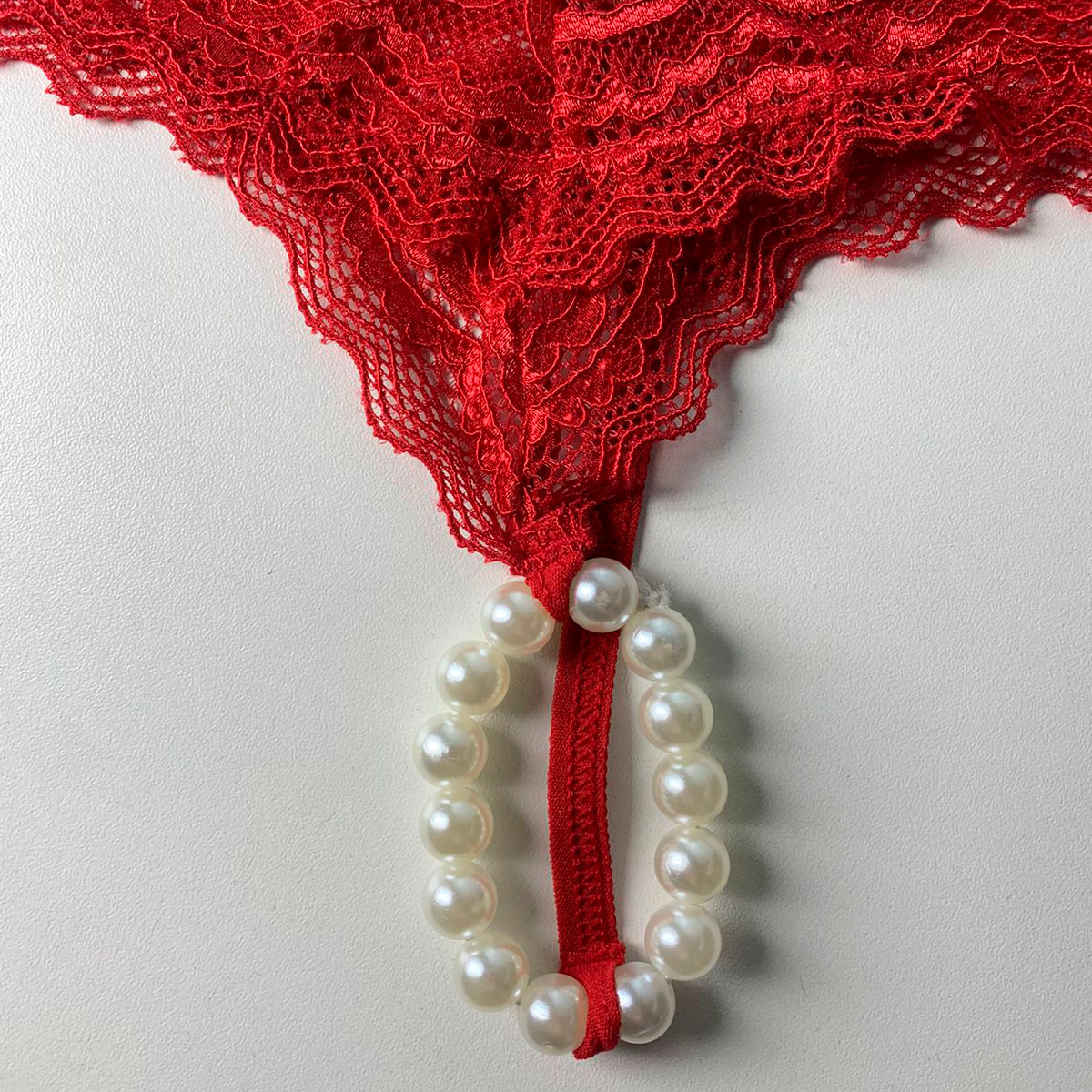 Calcinha Tailandesa Fio Dental em Renda - Exclusiva Lingerie | Disponível em 3 Cores e 3 Tamanhos - 2