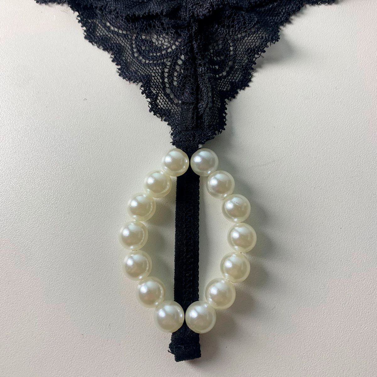 Calcinha Tailandesa Fio Dental em Renda - Exclusiva Lingerie | Disponível em 3 Cores e 3 Tamanhos - 7