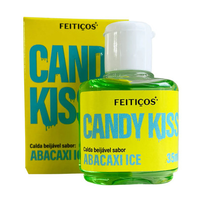 Calda Beijável para Sexo Oral - Feitiços Aromáticos Candy Kiss | 35ml | Disponível em 15 sabores
