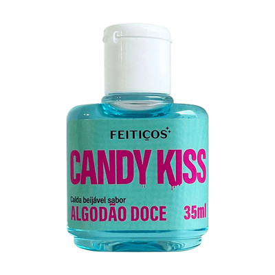 Foto 4 do produto Calda Beijável para Sexo Oral - Feitiços Aromáticos Candy Kiss | 35ml | Disponível em 15 sabores