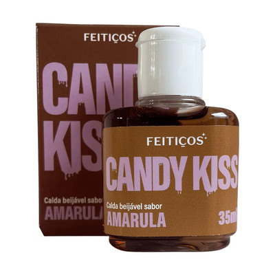 Foto 5 do produto Calda Beijável para Sexo Oral - Feitiços Aromáticos Candy Kiss | 35ml | Disponível em 15 sabores