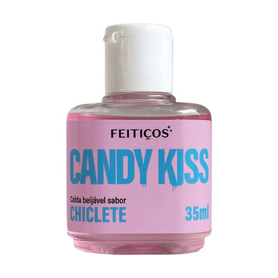 Foto 12 do produto Calda Beijável para Sexo Oral - Feitiços Aromáticos Candy Kiss | 35ml | Disponível em 15 sabores