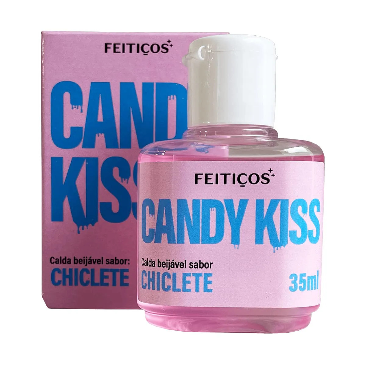 Calda Beijável para Sexo Oral - Feitiços Aromáticos Candy Kiss | 35ml | Disponível em 16 sabores - 11