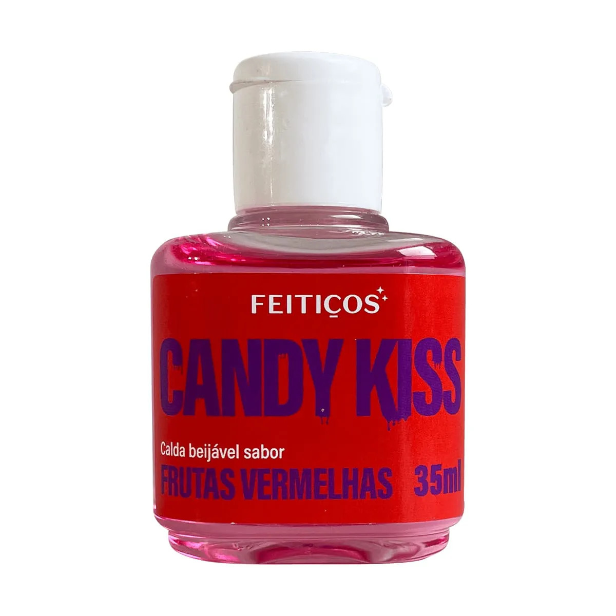 Calda Beijável para Sexo Oral - Feitiços Aromáticos Candy Kiss | 35ml | Disponível em 16 sabores - 16