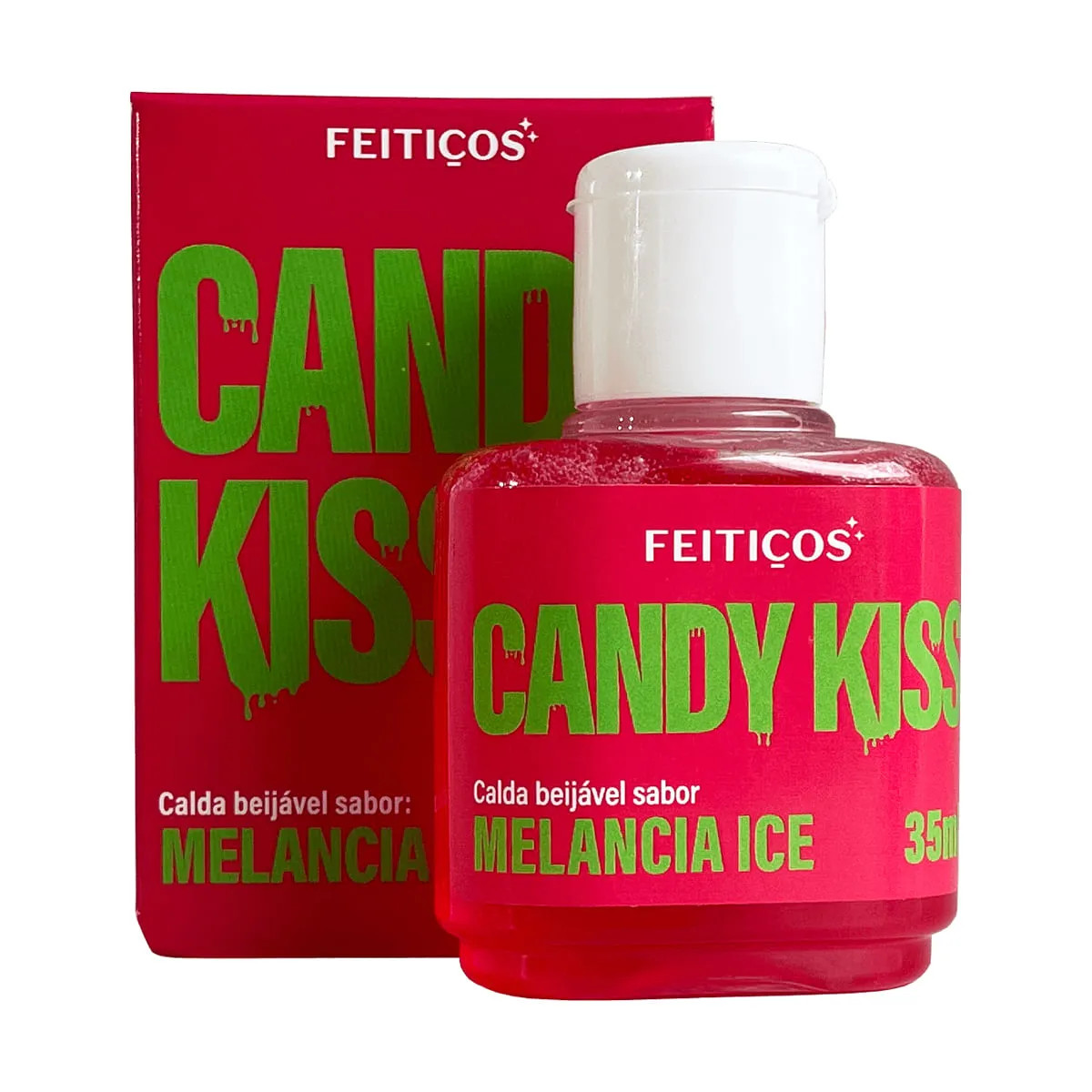 Calda Beijável para Sexo Oral - Feitiços Aromáticos Candy Kiss | 35ml | Disponível em 16 sabores - 21