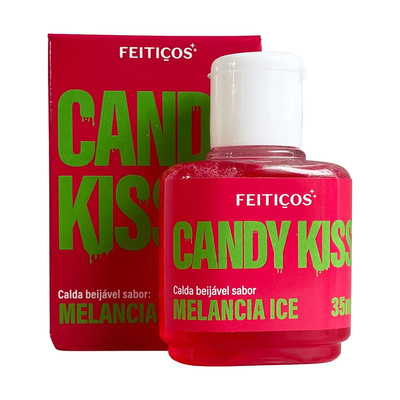 Foto 21 do produto Calda Beijável para Sexo Oral - Feitiços Aromáticos Candy Kiss | 35ml | Disponível em 15 sabores