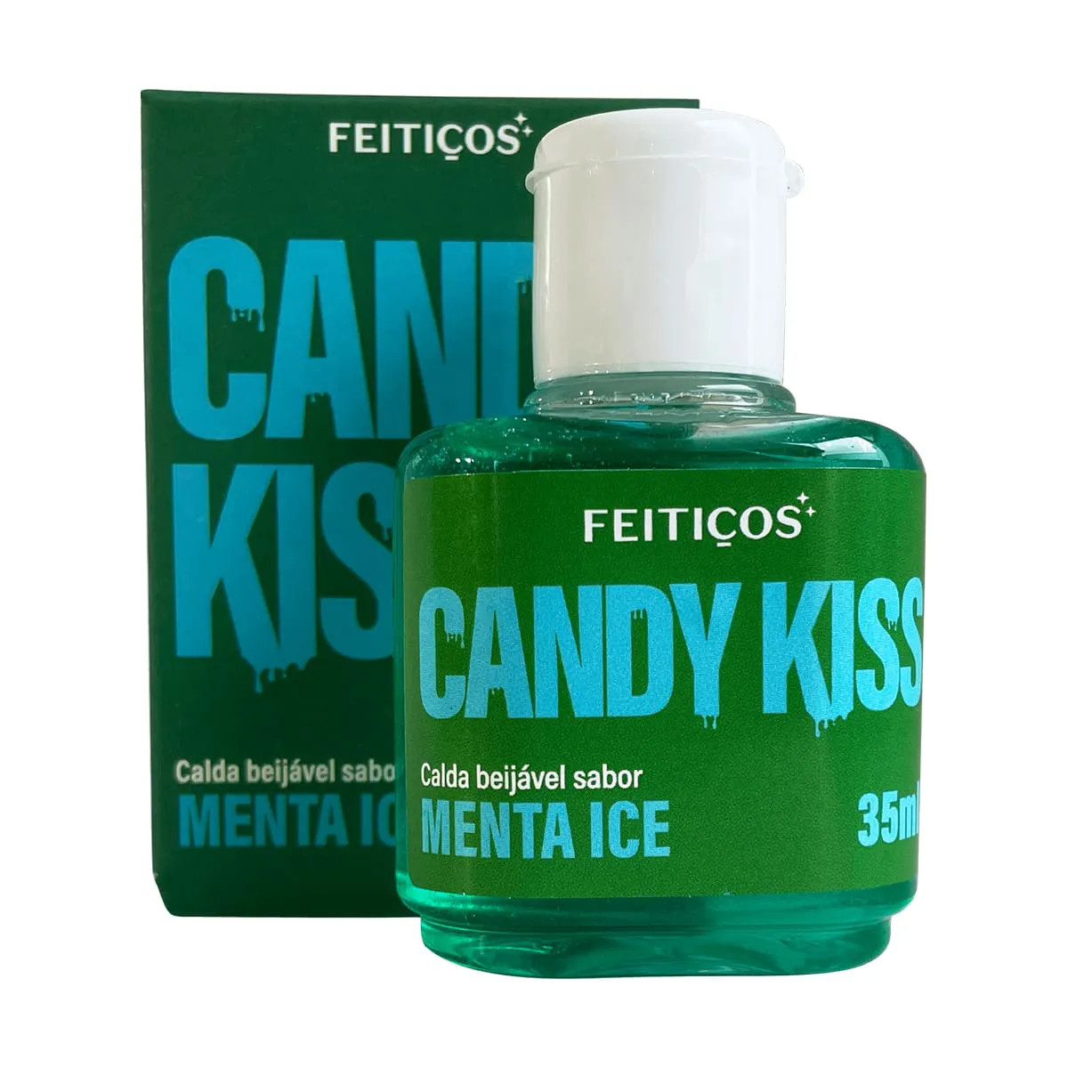 Calda Beijável para Sexo Oral - Feitiços Aromáticos Candy Kiss | 35ml | Disponível em 16 sabores - 23