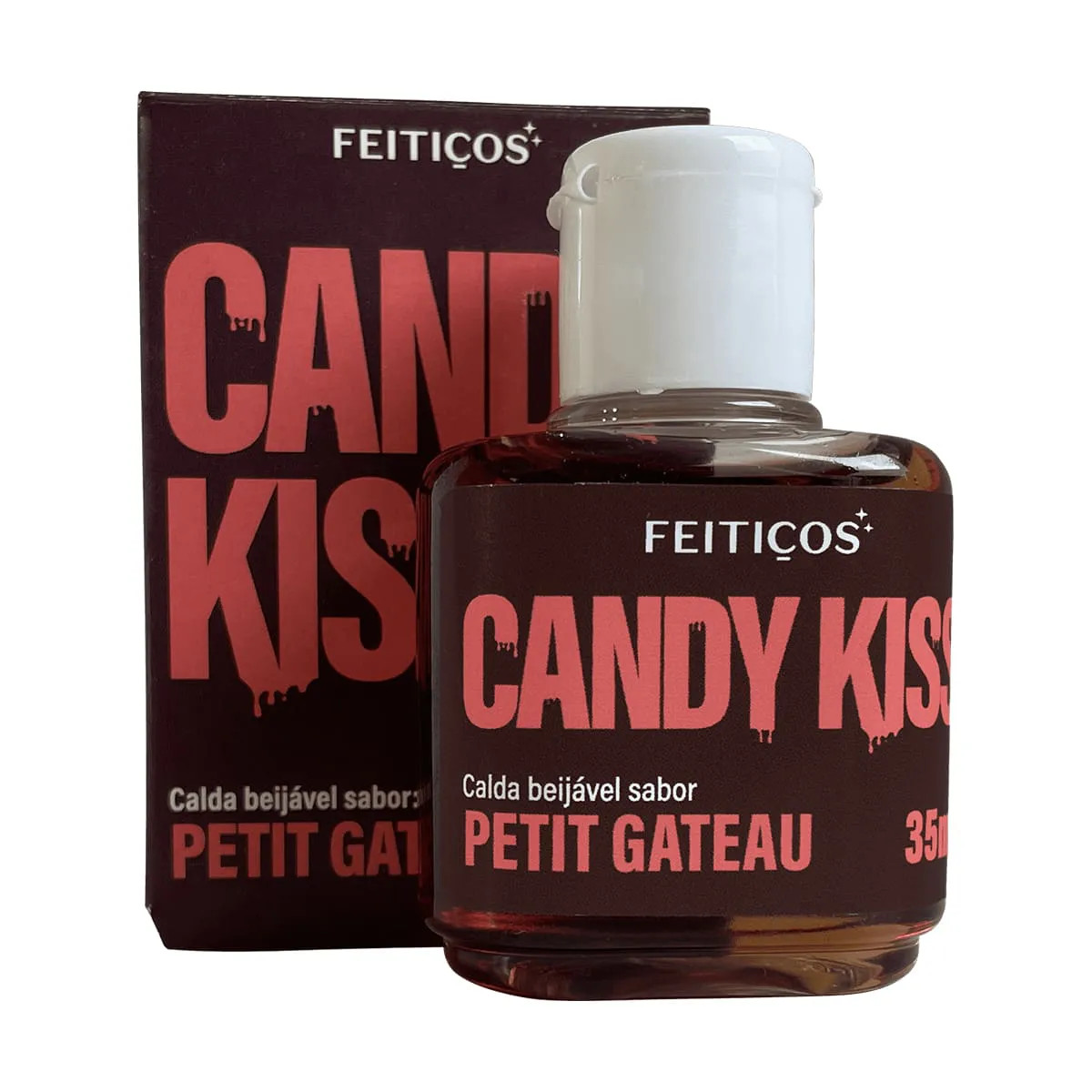 Calda Beijável para Sexo Oral - Feitiços Aromáticos Candy Kiss | 35ml | Disponível em 16 sabores - 25