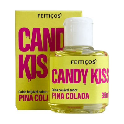 Foto 27 do produto Calda Beijável para Sexo Oral - Feitiços Aromáticos Candy Kiss | 35ml | Disponível em 15 sabores