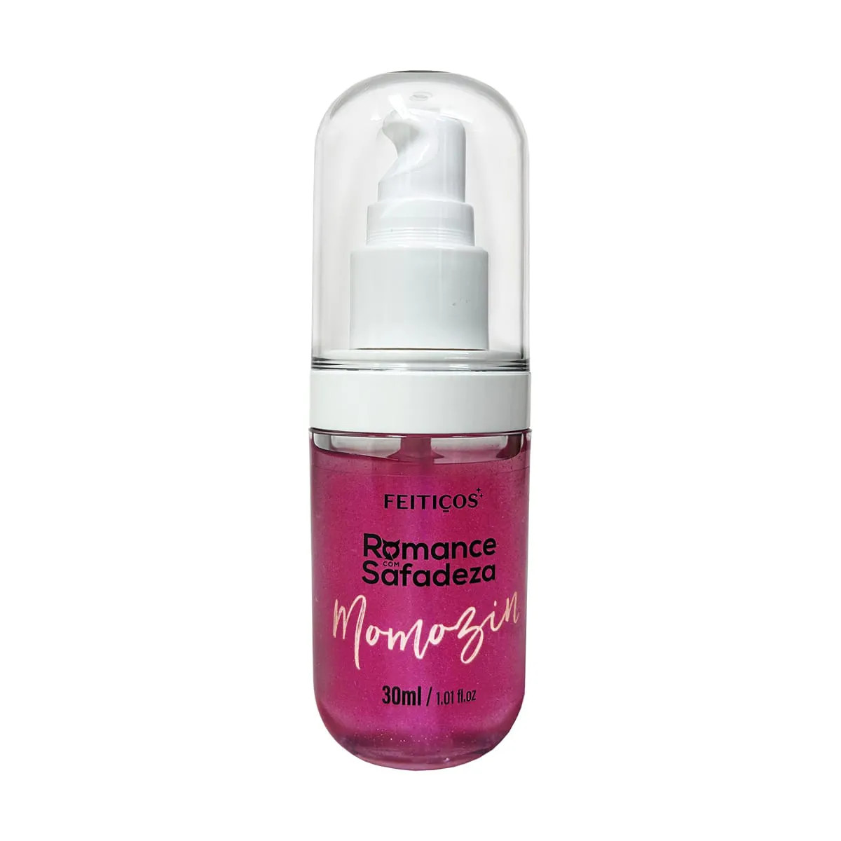 Calda Estimulante Beijável com Glitter e Efeito que Aquece - Feitiços Aromáticos Romance com Safadeza | 30 ml | Disponível em 2 Sabores - 2