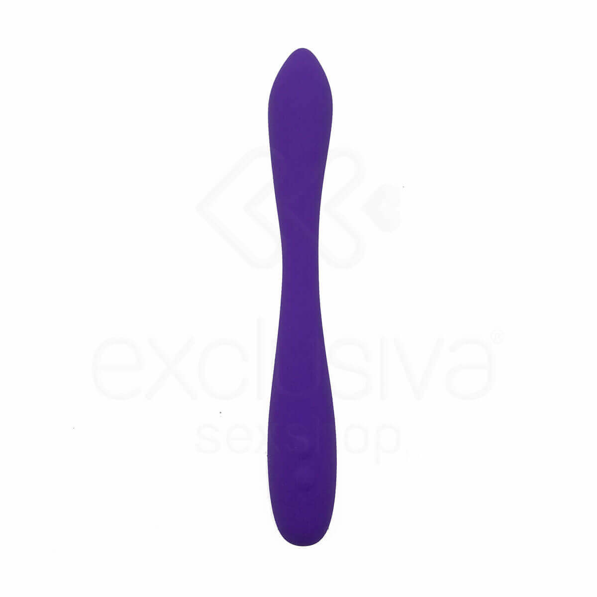 California Exotic Noveltles Silhouette - Vibrador Estimulador de Clítoris e Ponto G com 05 Modos de Vibração e Corpo Flexível - 21 x 2,7 cm - 2