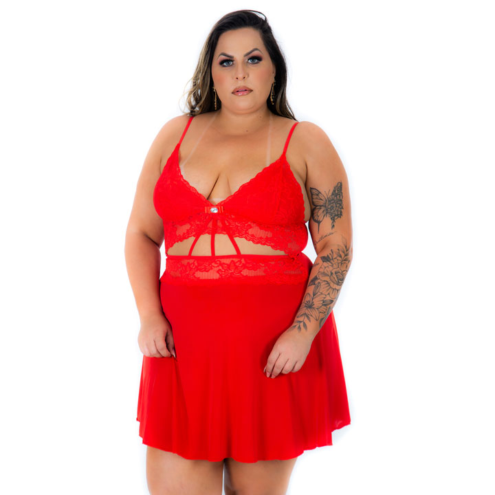 Camisola Joyce - Pimenta Sexy | Plus Size | Disponível em 3 Cores - 5