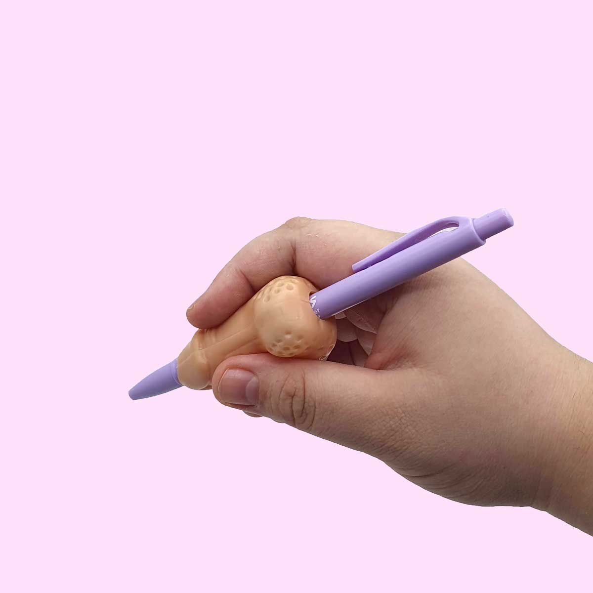 Caneta Colorida com Decoração de Mini Pênis - FestaChic | 2 Itens - 2