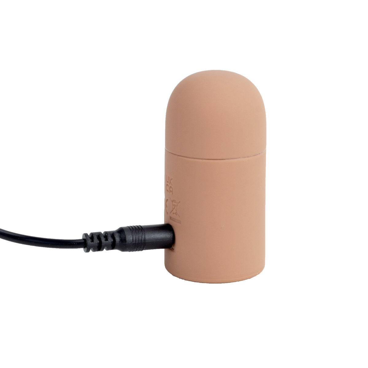 Capa Peniana com Anel para Escroto em TPE, Cápsula Vibratória de 12 Modos de Vibração, Recarregável e Controle Remoto - Pretty Love | 11,8 x 3 cm - 7