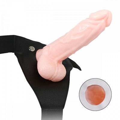 Foto 4 do produto Cinta Elástica com Capa Peniana Extensora em Formato de Pênis Realístico - Wear Penis | 14 x 4 cm