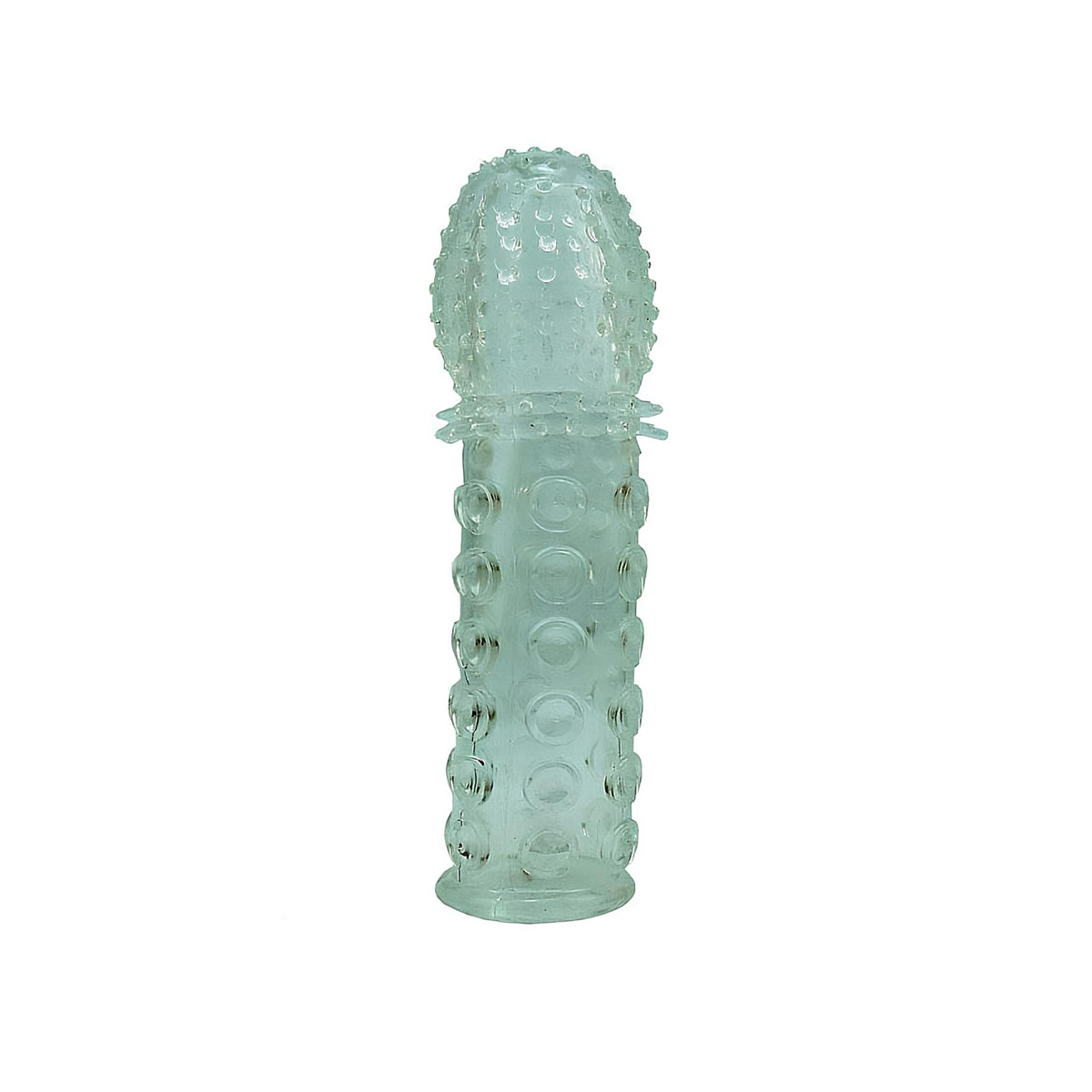 Capa Peniana Extensora em TPE com Textura e Saliências Estimuladoras Sem Preenchimento - Sexy Import | 14 x 2,1 cm | Disponível em 5 Cores - 3