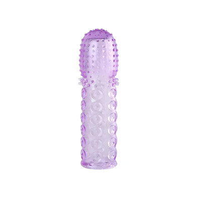 Foto 4 do produto Capa Peniana Extensora em TPE com Textura e Saliências Estimuladoras Sem Preenchimento - Sexy Import | 14 x 2,1 cm | Disponível em 5 Cores