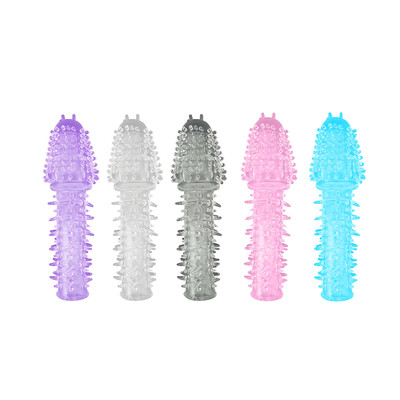 Foto 1 do produto Capa Peniana Extensora em TPE com Textura e Saliências Estimuladoras - Sexy Import Sleeve | 13 x 1,7 cm | Disponível em 5 Cores