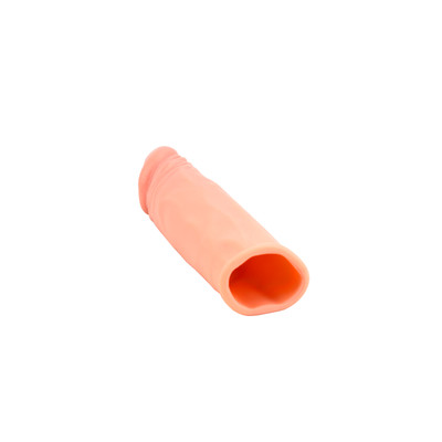 Foto 5 do produto Capa Peniana Extensora em TPE Ultra Macio com Preenchimento na Glande - Pleasure X-Tender Series | 12,5 x 3,6 cm | Disponível em 2 Cores