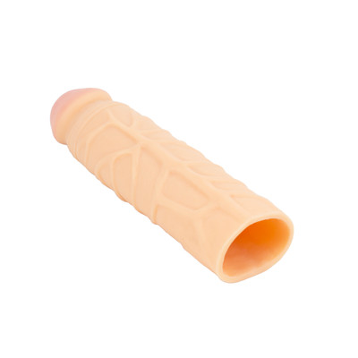 Foto 6 do produto Capa Peniana Extensora em TPE com Veias e Glande Delineada e Preenchida - Yeain Effective Extension Sleeve Max-Man 2" | 12 x 3,3 cm