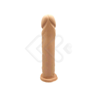 Foto 4 do produto Capa Peniana em Forma de Pênis Realístico em Silicone com Cinta Regulável  - Real Peter CP 02 - 18 x 3,8 cm | Disponível em 3 cores