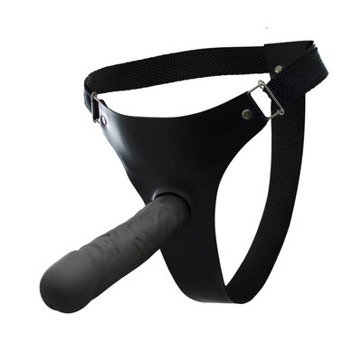 Foto 11 do produto Capa Peniana em Forma de Pênis Realístico em Silicone com Cinta Regulável  - Real Peter CP 02 - 18 x 3,8 cm | Disponível em 3 cores