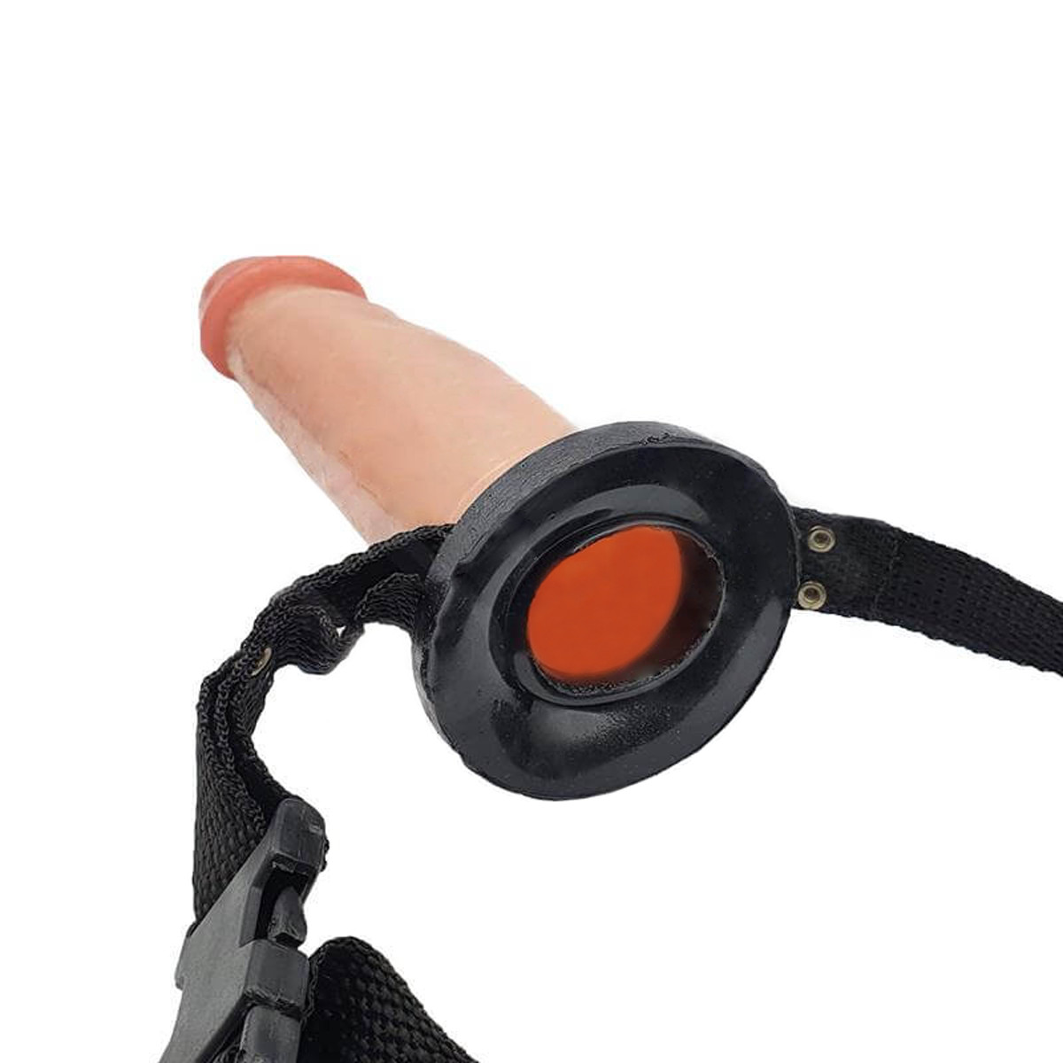 Capa Peniana em PVC no Formato Realístico de Pênis com Preenchimento e Cinta - InNamorata N°156 | 21,5 x 5,3 cm | Disponível em 2 Cores - 3