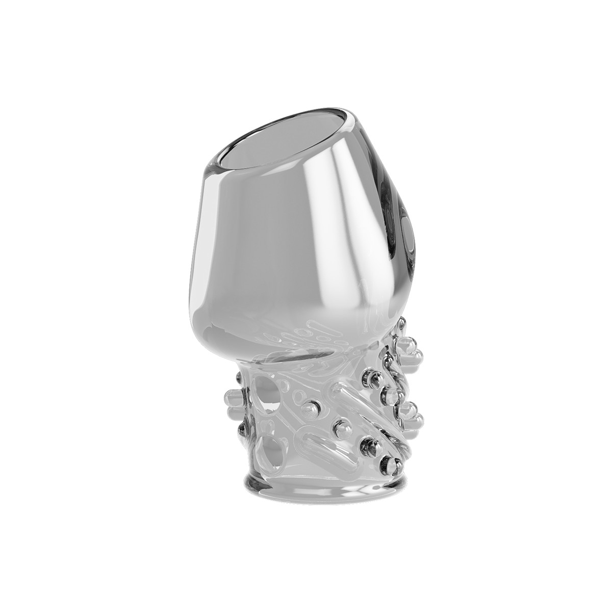 Capa Peniana para Glande em TPR com Nódulos Massageadores - Pretty Love Matias | 6,4 x 3,9 cm | Disponível em 2 Cores - 3