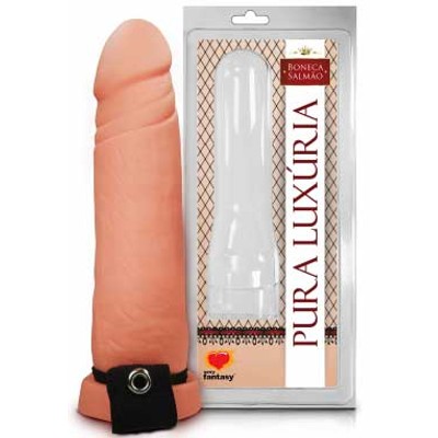 Capa Peniana Oca em PVC com Cinta Elástica - Pura Luxúria | 17 x 3,8 cm