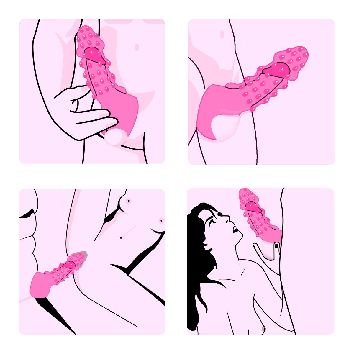 Capa Peniana Realística em TPE com Glande Definida e Veias Suaves - Sexy Fantasy Pura Ambição | 19,2 x 4,8 cm - 5