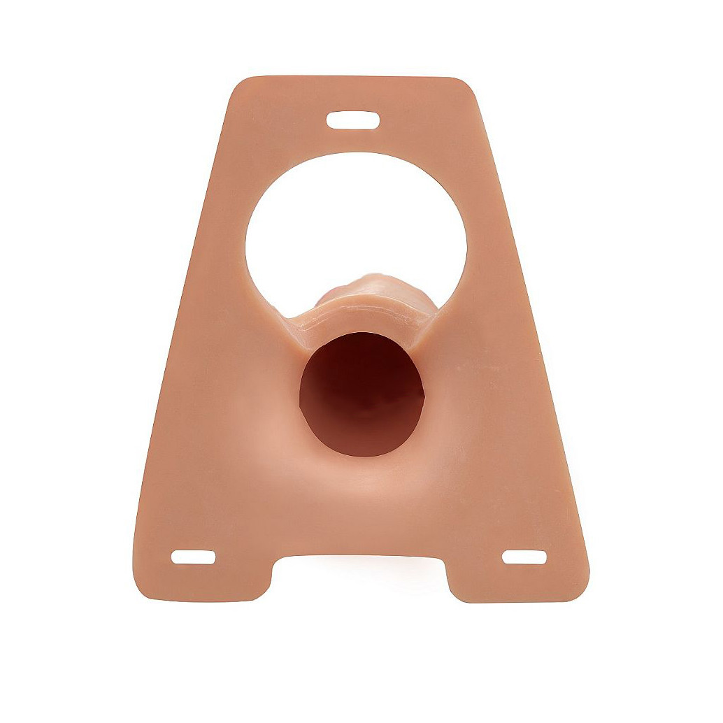 Capa Peniana Realística em Silicone com Cinta Ajustável - Lovetoy Ingen Hollow Big "8,5" - 21 x 5,1 cm - 6