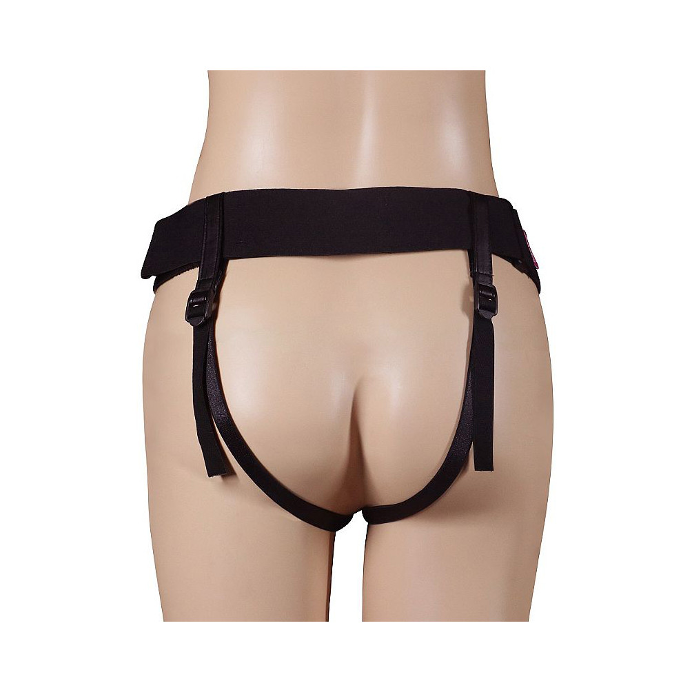 Capa Peniana Realística em Silicone com Cinta Ajustável - Lovetoy Ingen Hollow Big "8,5" - 21 x 5,1 cm - 3