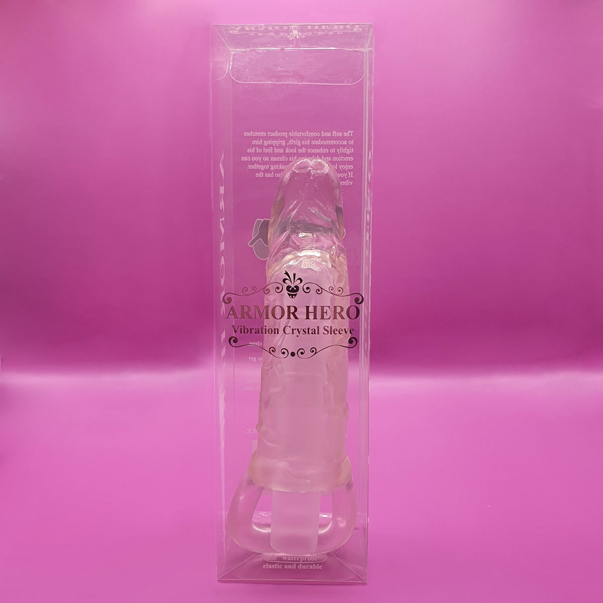 Capa Peniana Realística em Silicone Com Preenchimento Interno - 9 x 3,4 cm - 2