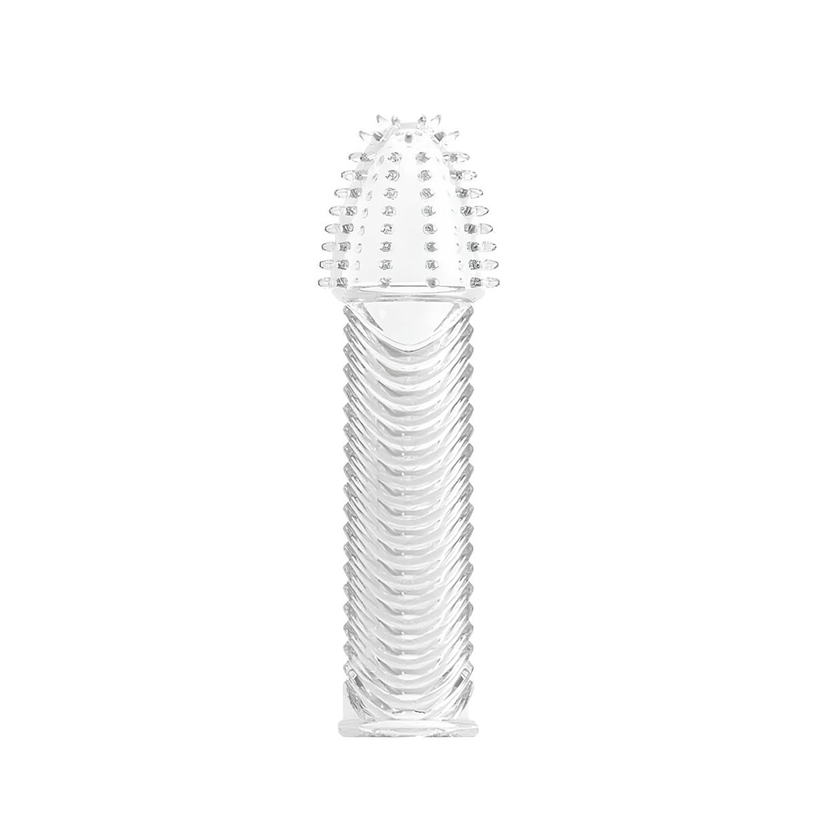 Capa Peniana em Silicone com Nódulos Massageadores e Textura Ondular - Four Beast Dragon | 14 x 4,5 cm - 1