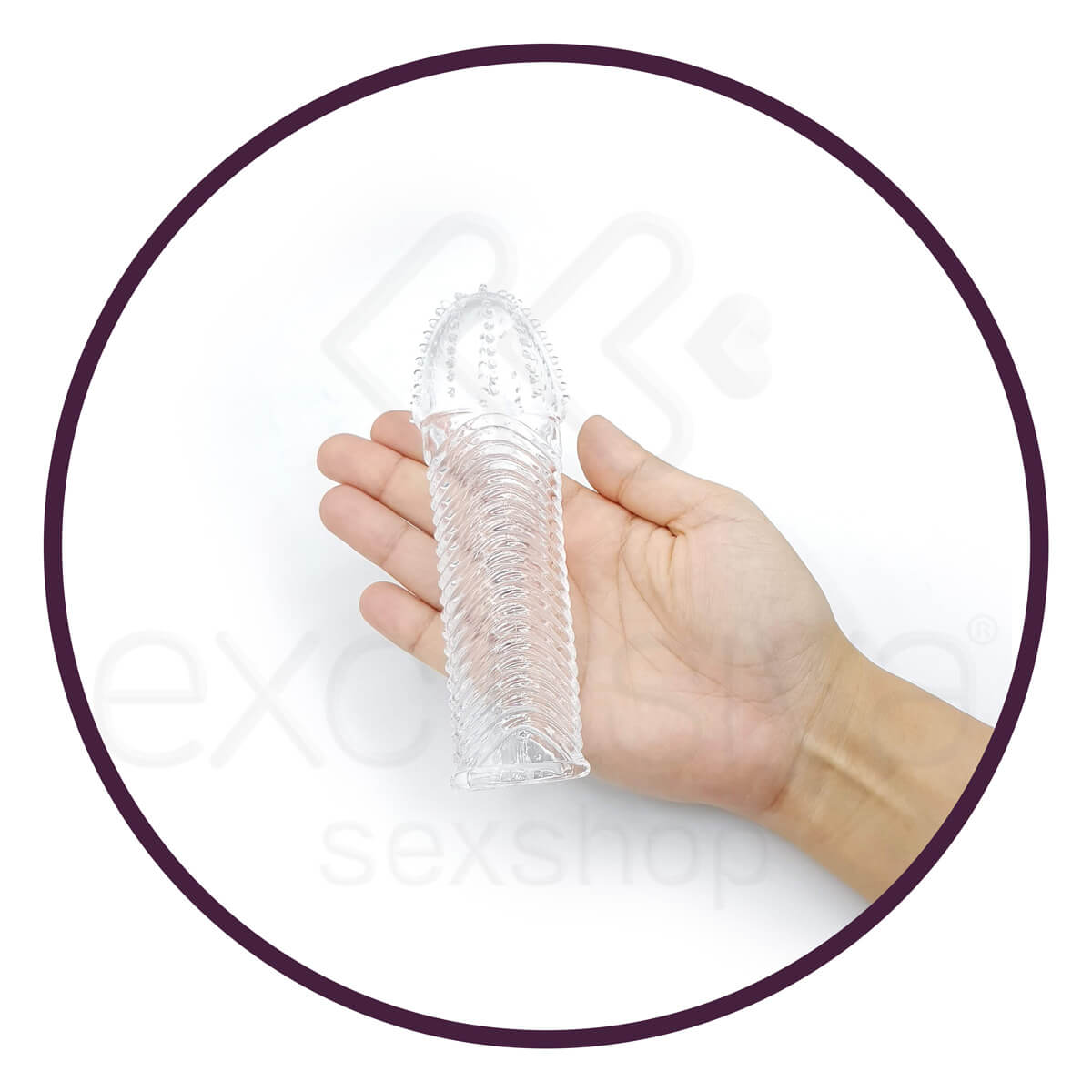 Capa Peniana com Textura Anelar e de Nódulos - 15 x 3 cm - 6