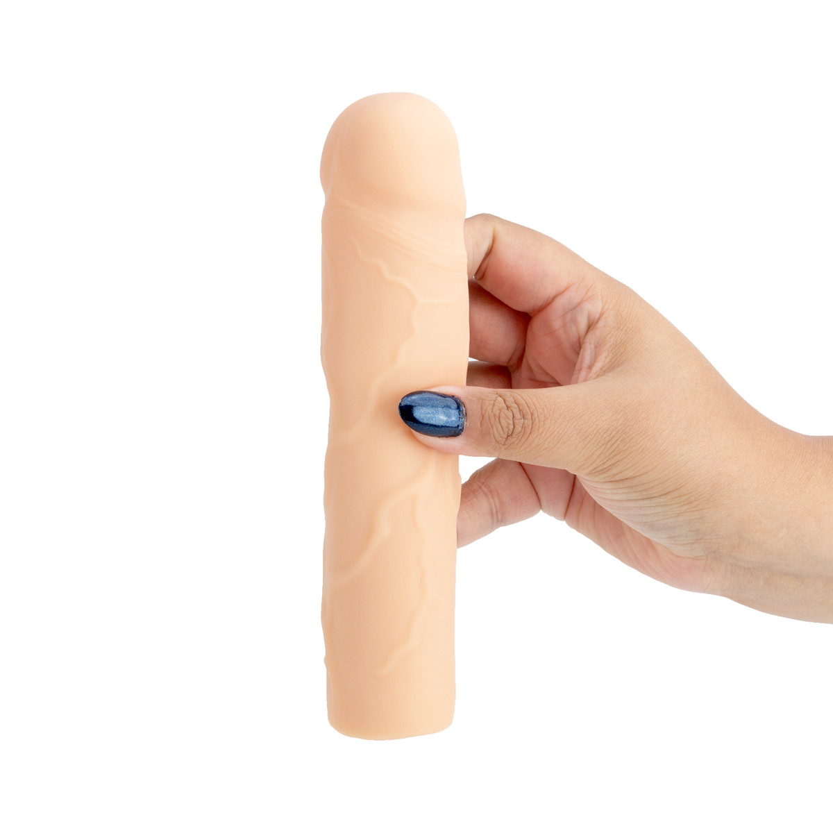 Capa Peniana em TPR com Veias Salientes e Glande Definida e Ponta Extensora - Pretty Love Kylian | 11,5 x 4 cm - 6