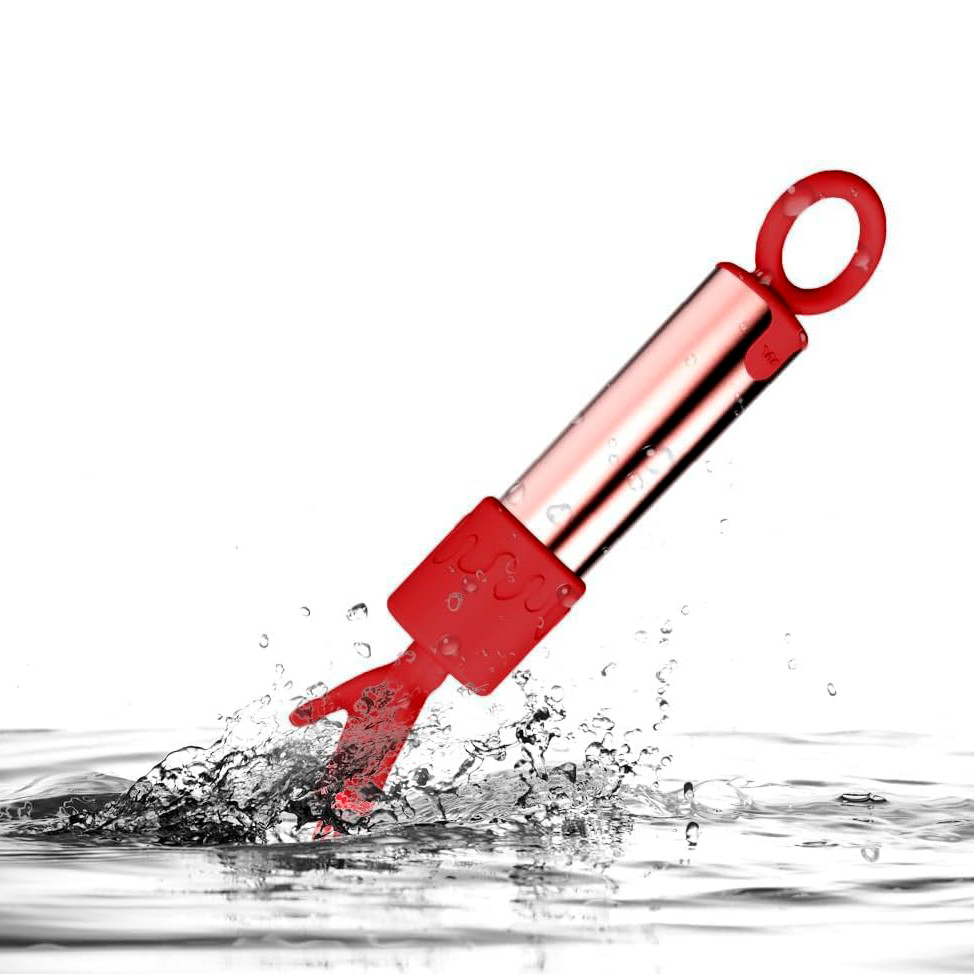 Cápsula em ABS com 10 Modos de Vibração e 5 Capas Estimuladoras em Silicone - Adão & Eva | 8,8 x 2,2 cm - 4