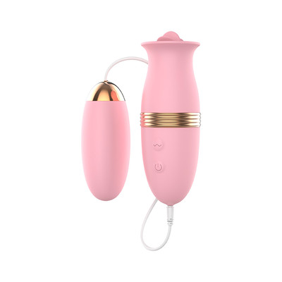Foto 2 do produto Cápsula com Língua Estimuladora com 6 Modos de Vibração e Bullet Vibratório com 10 Modos de Vibração - Lilo