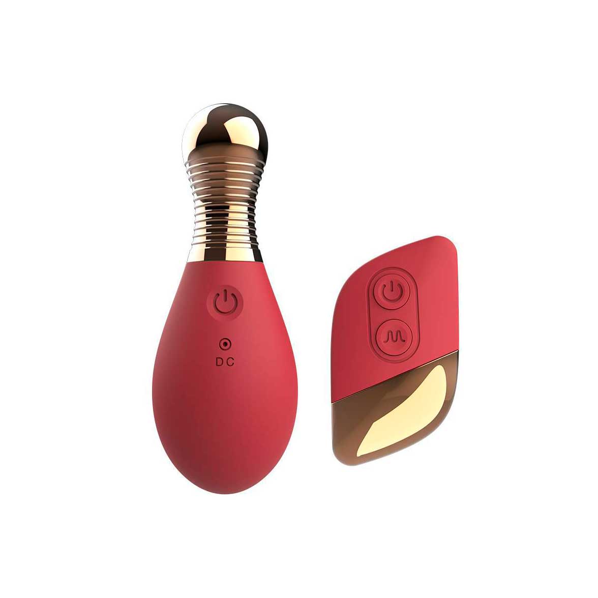 Cápsula Recarregável em Formato de Perfume com Controle Remoto, 12 Modos de Vibração e Resistência à Água | 6,0 x 3,8 cm | Disponível em 2 Cores - 3